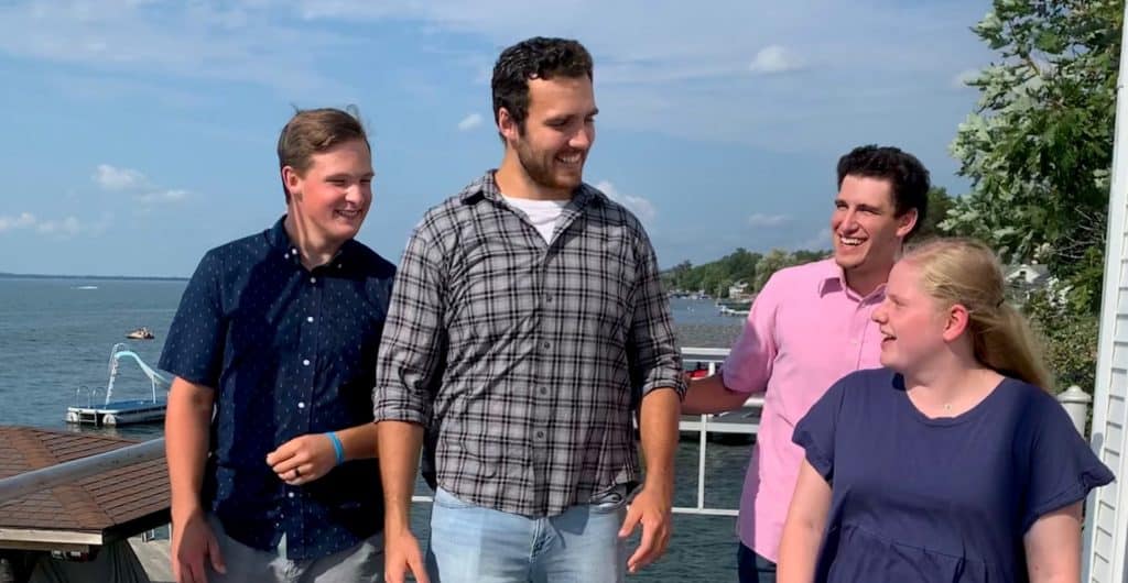 Sam, Kyle, Caleb, & Maddie