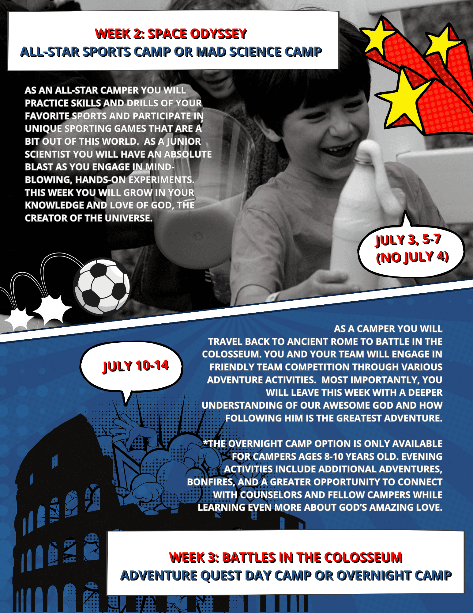 Copy of LeTourneau Summer Camp Booklet 2023 (1)